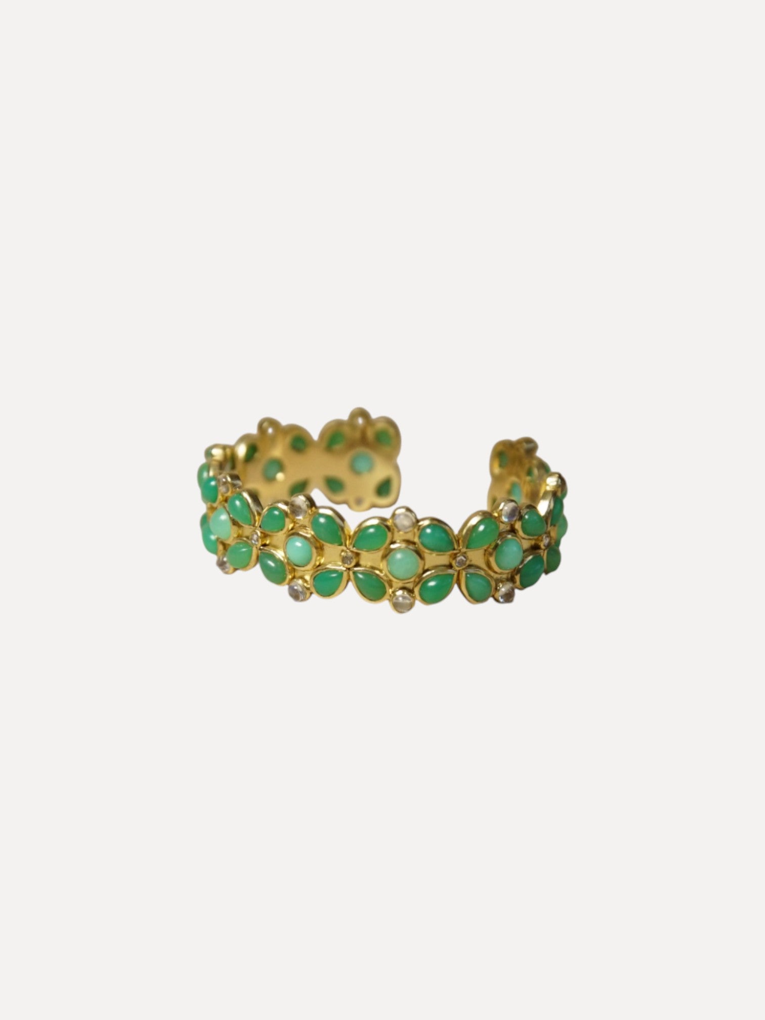Chryso & Moonst Bracelet Chryso & Moonst Bracelet Irene Neuwirth Irene Neuwirth  Squash Blossom Vail
