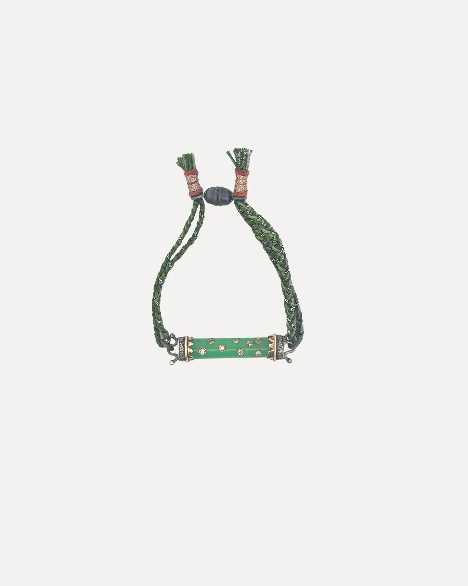 Chrysoprase and Diamond Bracelet Chrysoprase and Diamond Bracelet Patricia Arango Patricia Arango  Squash Blossom Vail