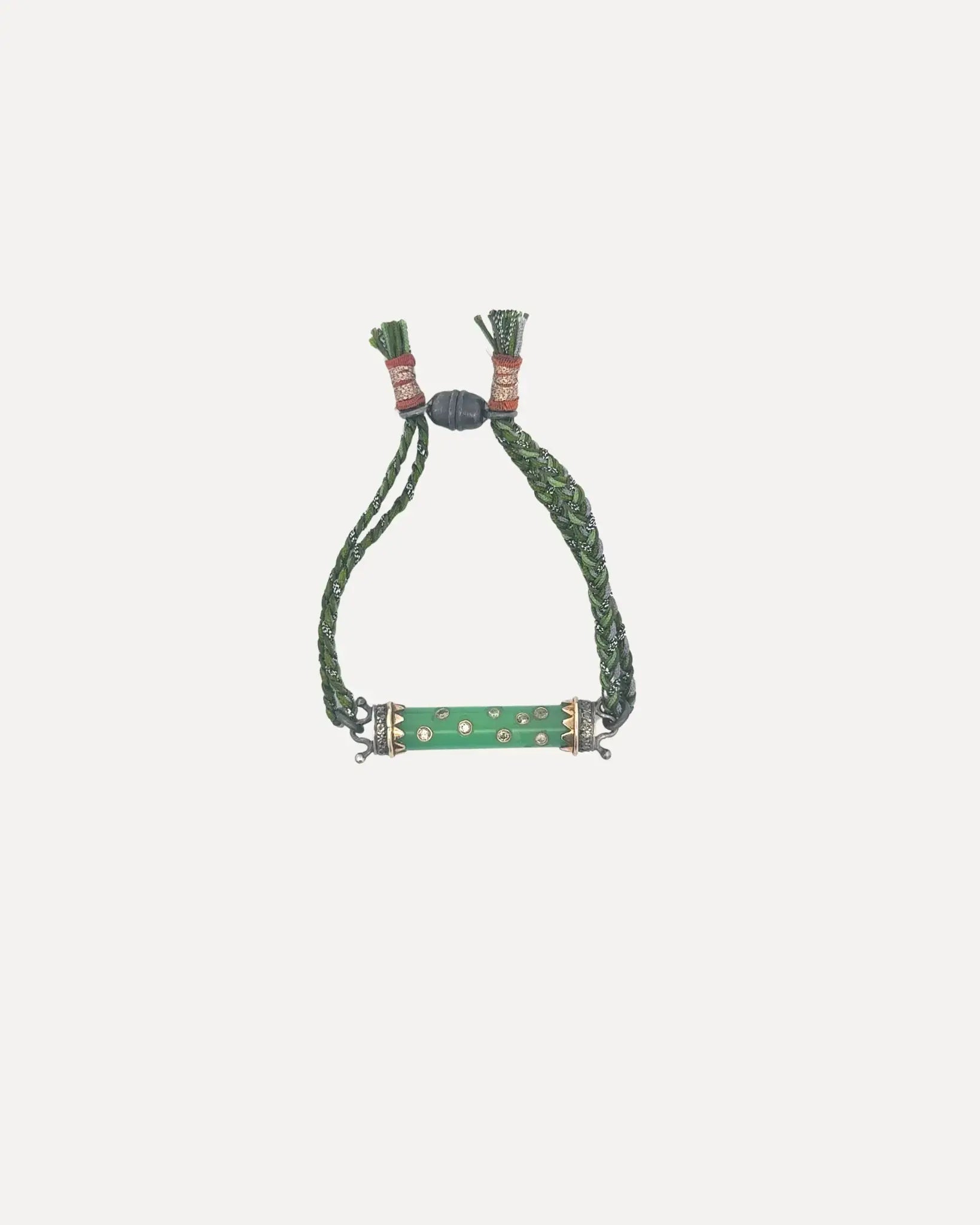 Chrysoprase and Diamond Bracelet Chrysoprase and Diamond Bracelet Patricia Arango Patricia Arango  Squash Blossom Vail