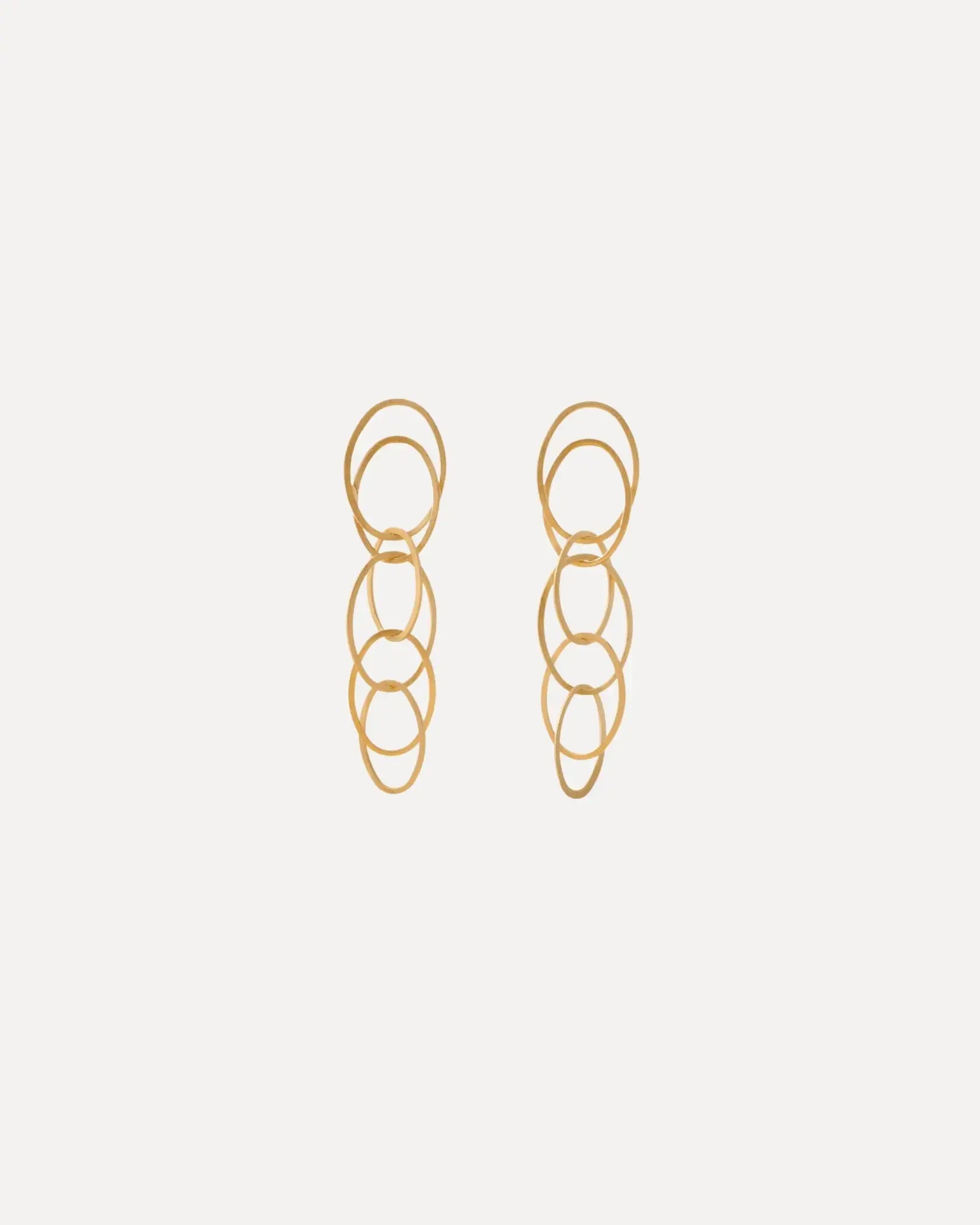 Circle Drop Earrings Circle Drop Earrings Tezer Tezer  Squash Blossom Vail