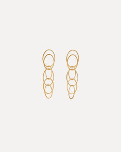 Circle Drop Earrings Circle Drop Earrings Tezer Tezer  Squash Blossom Vail