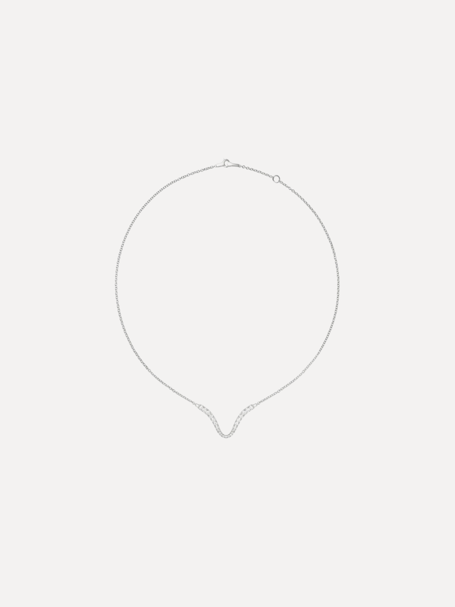 Clara Curved Diamond Pendant