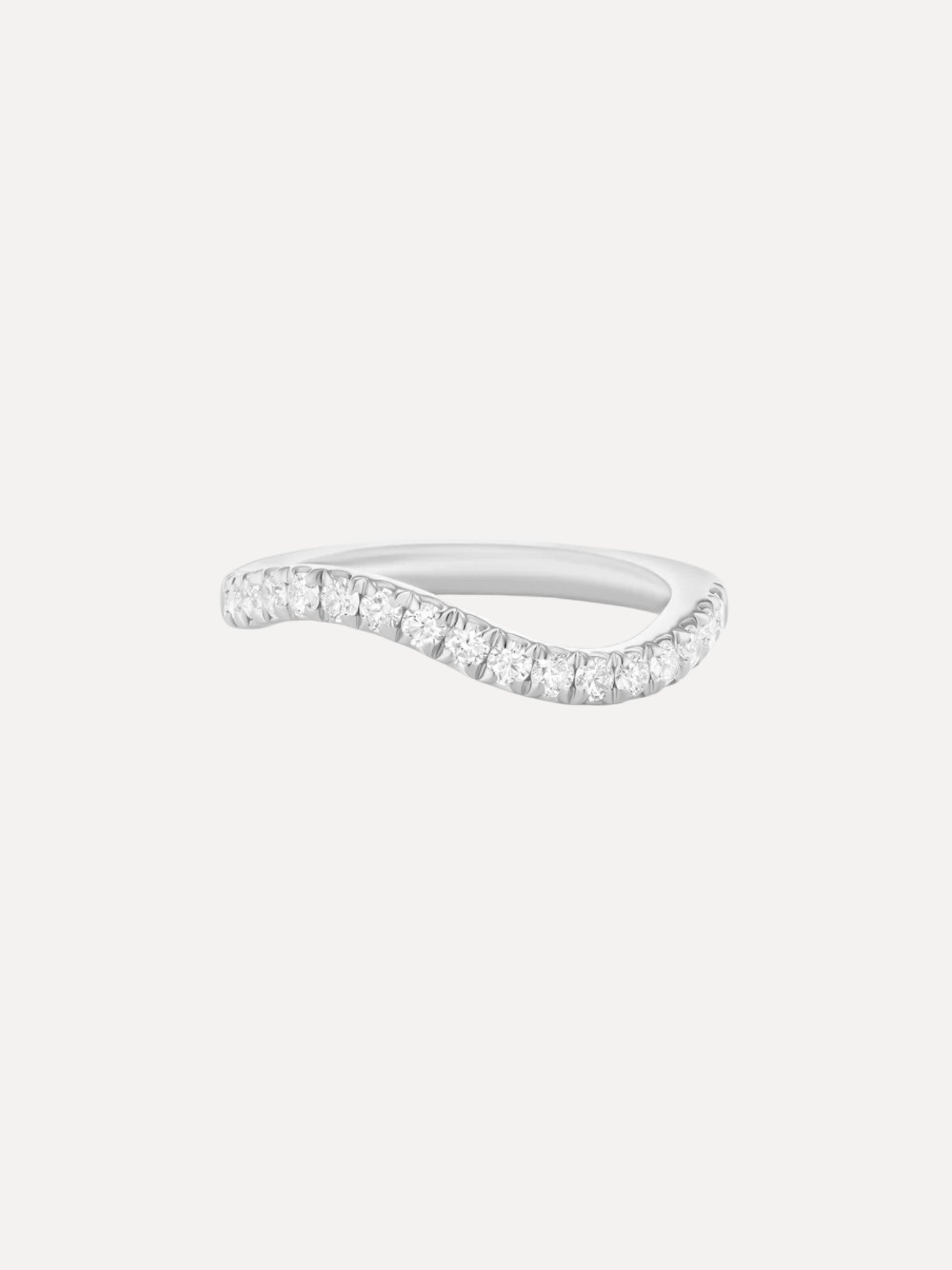 Clara Wave Ring Small Clara Wave Ring Small Melissa Kaye Melissa Kaye  Squash Blossom Vail
