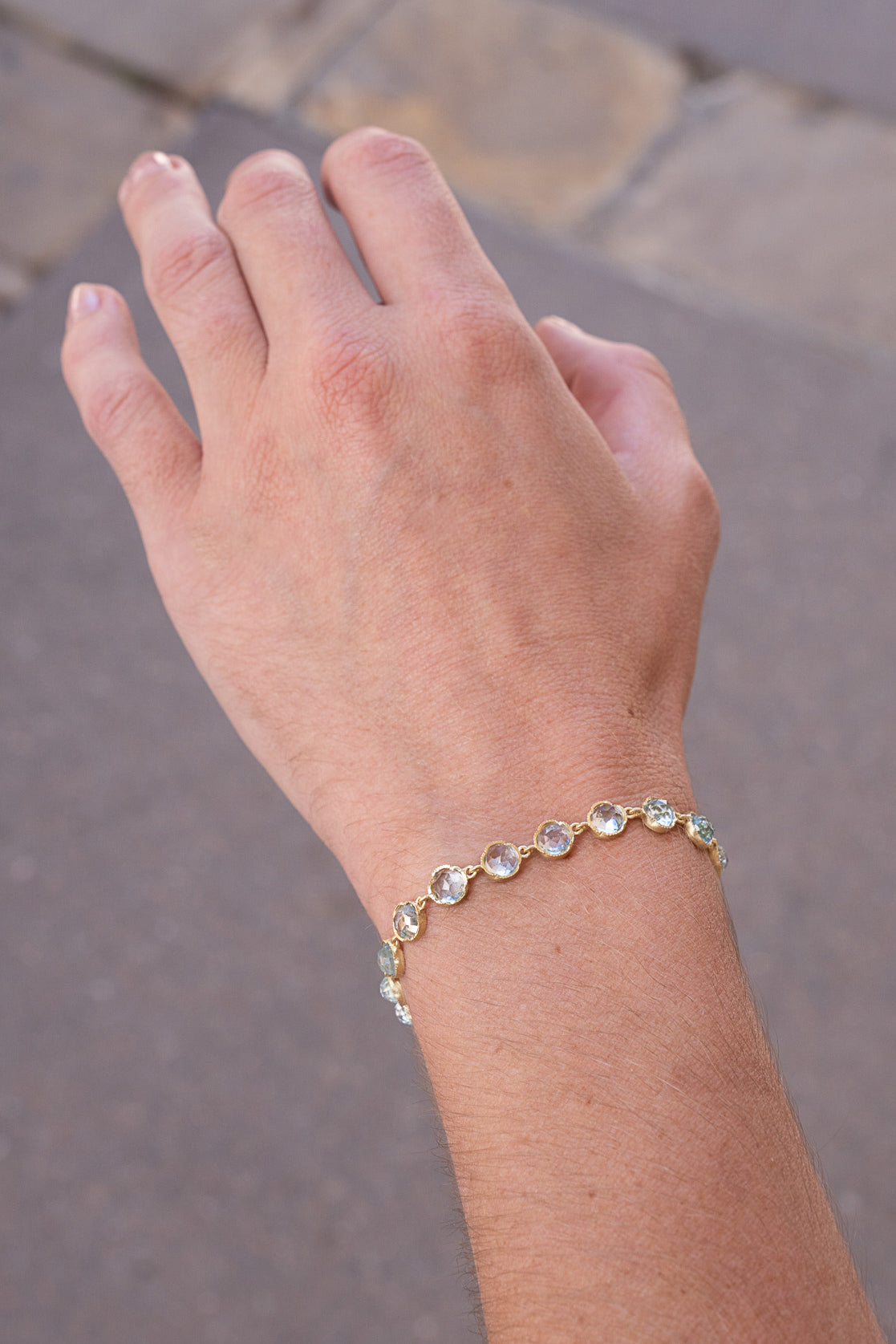 Classic Aquamarine Bracelet Irene Neuwirth