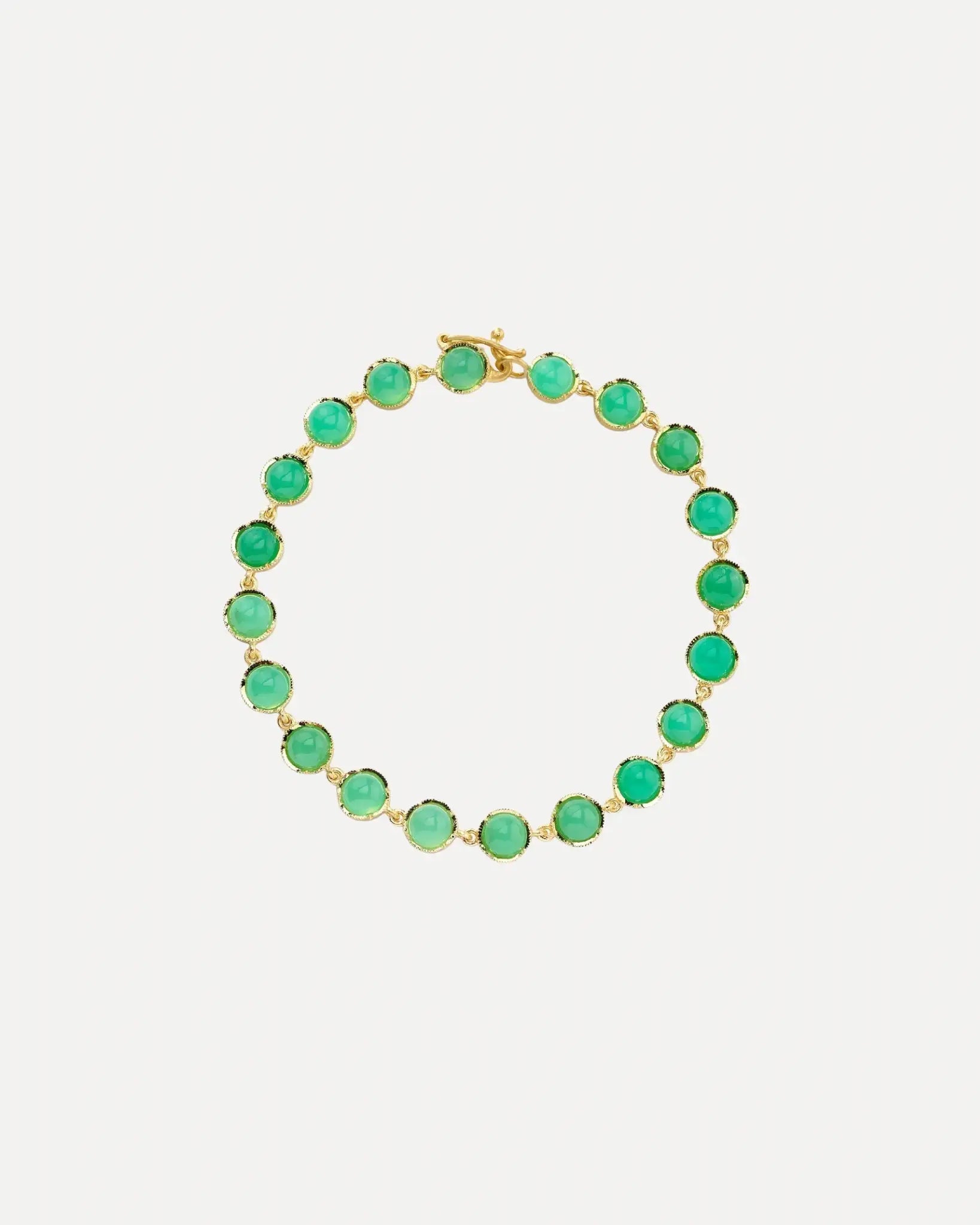 Classic Chrysoprase Bracelet Classic Chrysoprase Bracelet Irene Neuwirth Irene Neuwirth  Squash Blossom Vail