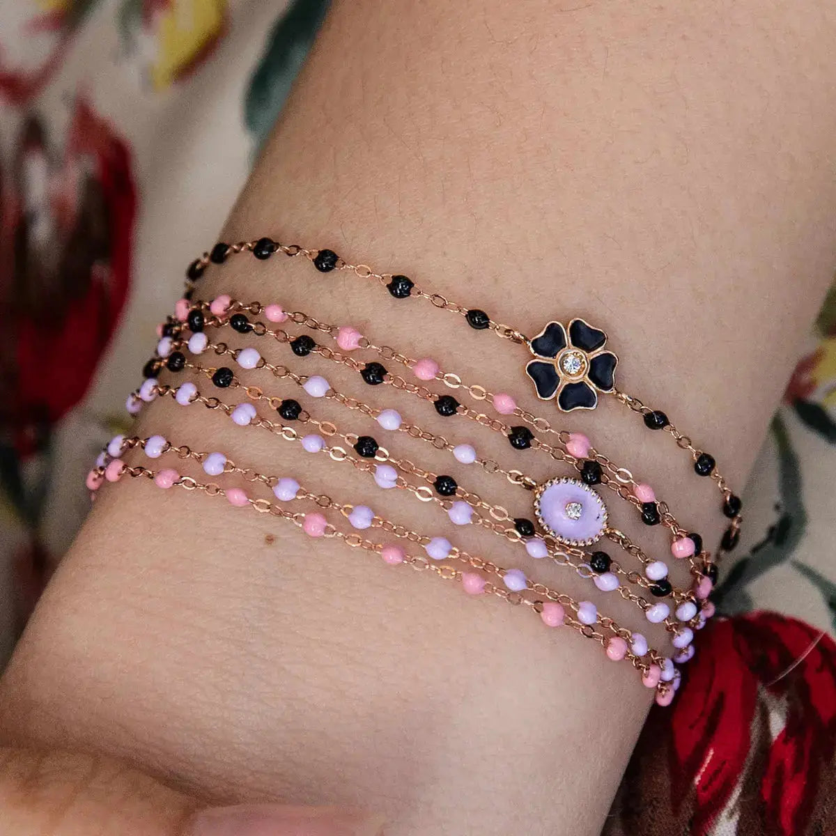 Classic Gigi Fushsia bracelet - Squash Blossom Vail