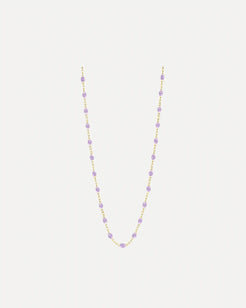 Classic Gigi Lilac resin yellow gold necklace Classic Gigi Lilac resin yellow gold necklace Gigi Clozeau Gigi Clozeau  Squash Blossom Vail