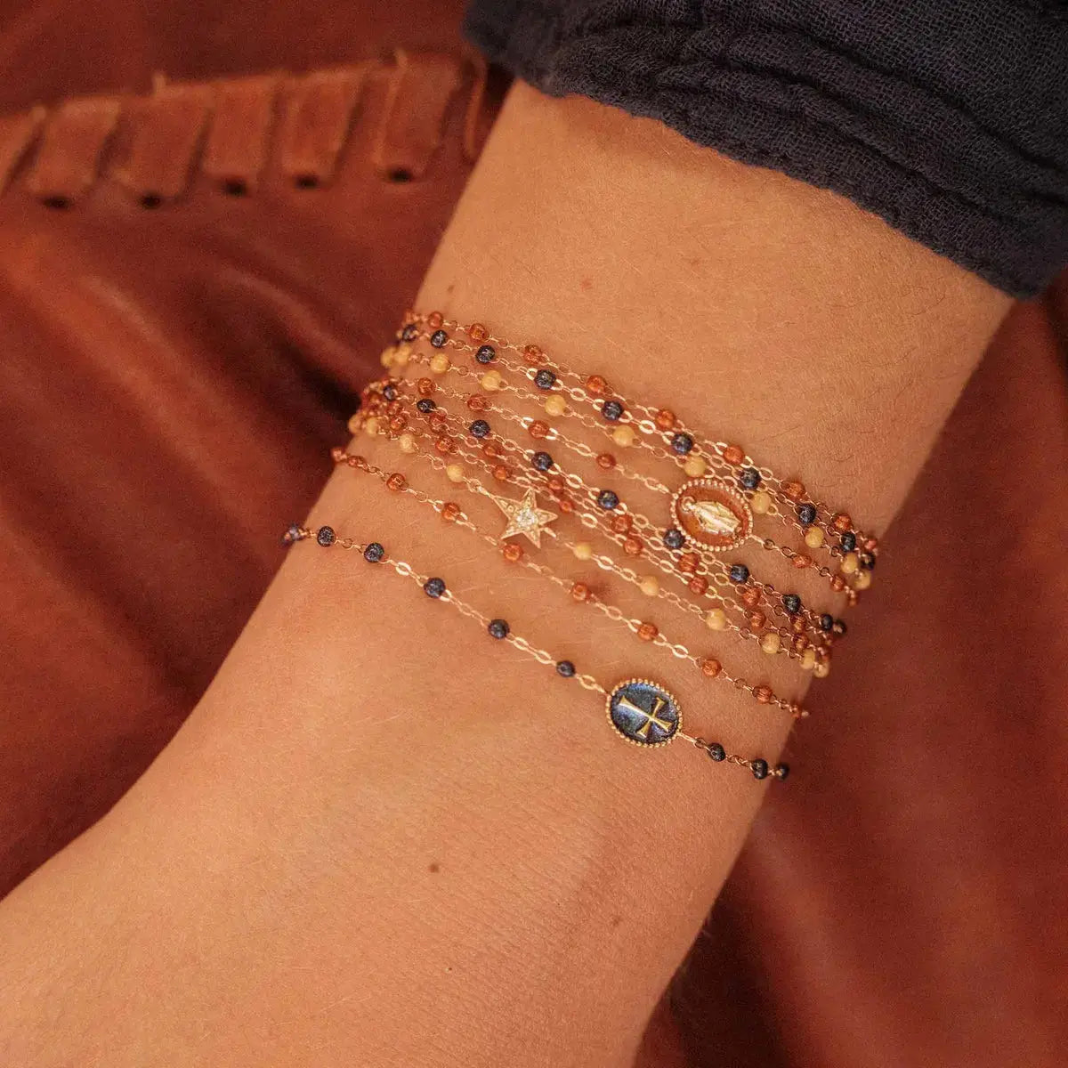 Classic Gigi Midnight bracelet - Squash Blossom Vail