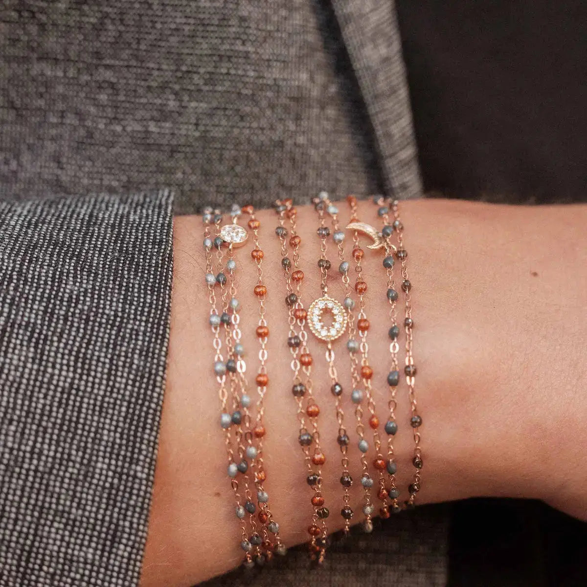 Classic Gigi Silver bracelet - Squash Blossom Vail