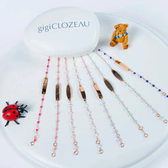 Classic Little Gigi Oval Bracelet, Pink Classic Little Gigi Oval Bracelet, Pink Gigi Clozeau Gigi Clozeau  Squash Blossom Vail