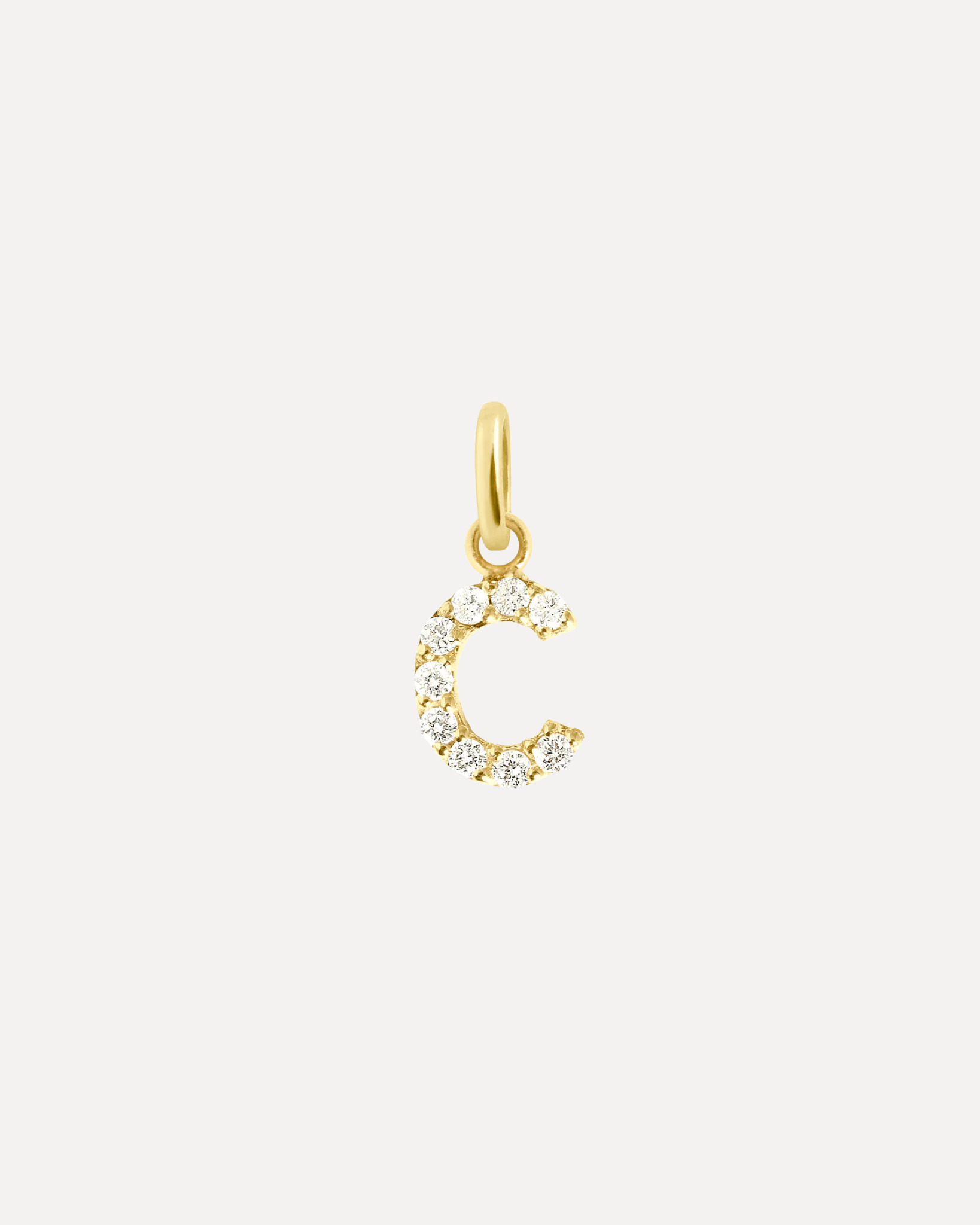 Classic Lucky Letter Pendant - C