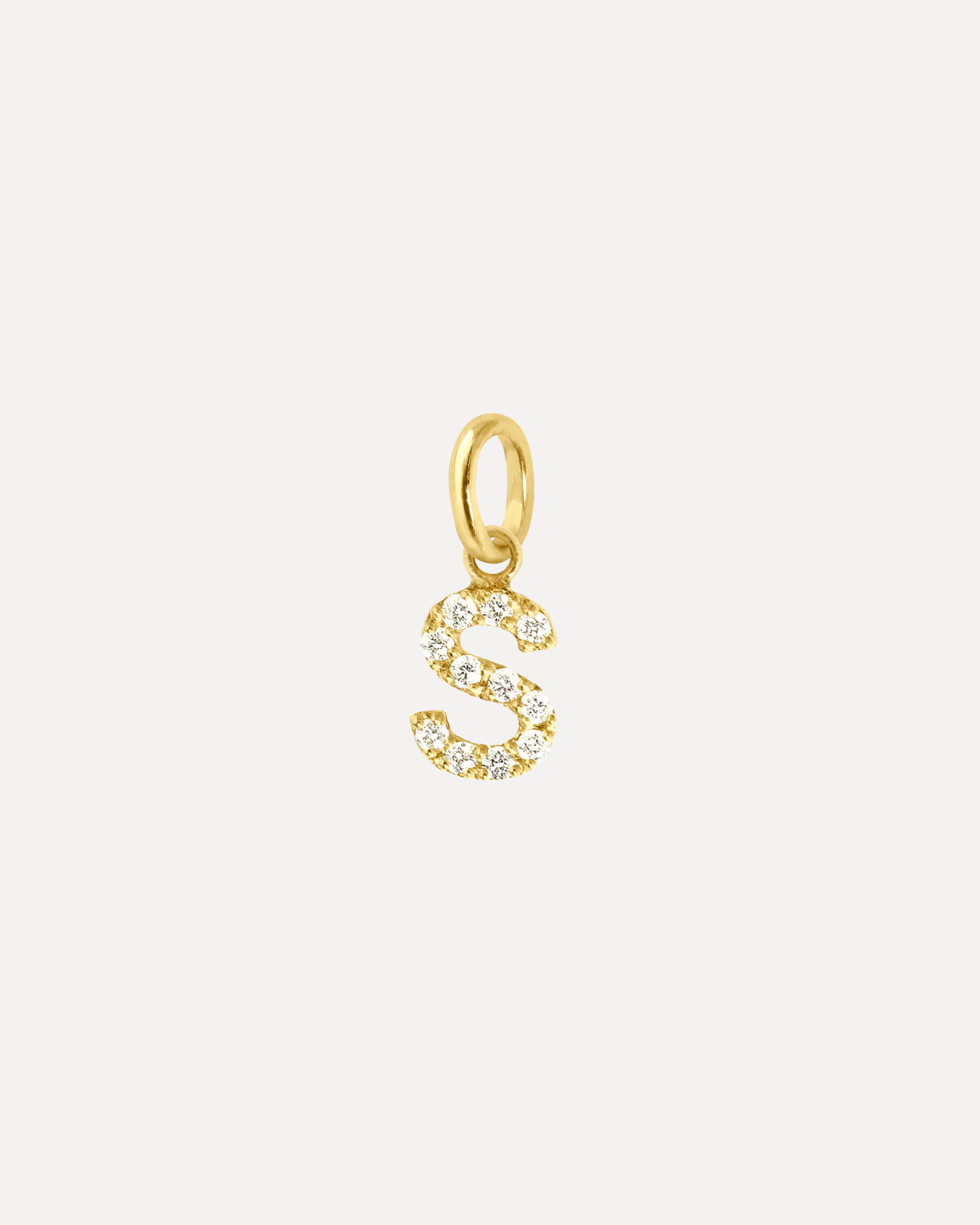 Classic Lucky Letter Pendant - S