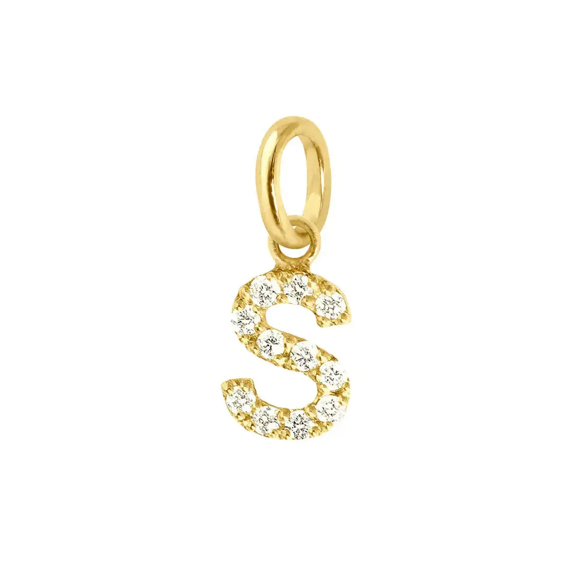 Classic Lucky Letter Pendant - S Classic Lucky Letter Pendant - S Gigi Clozeau Gigi Clozeau  Squash Blossom Vail