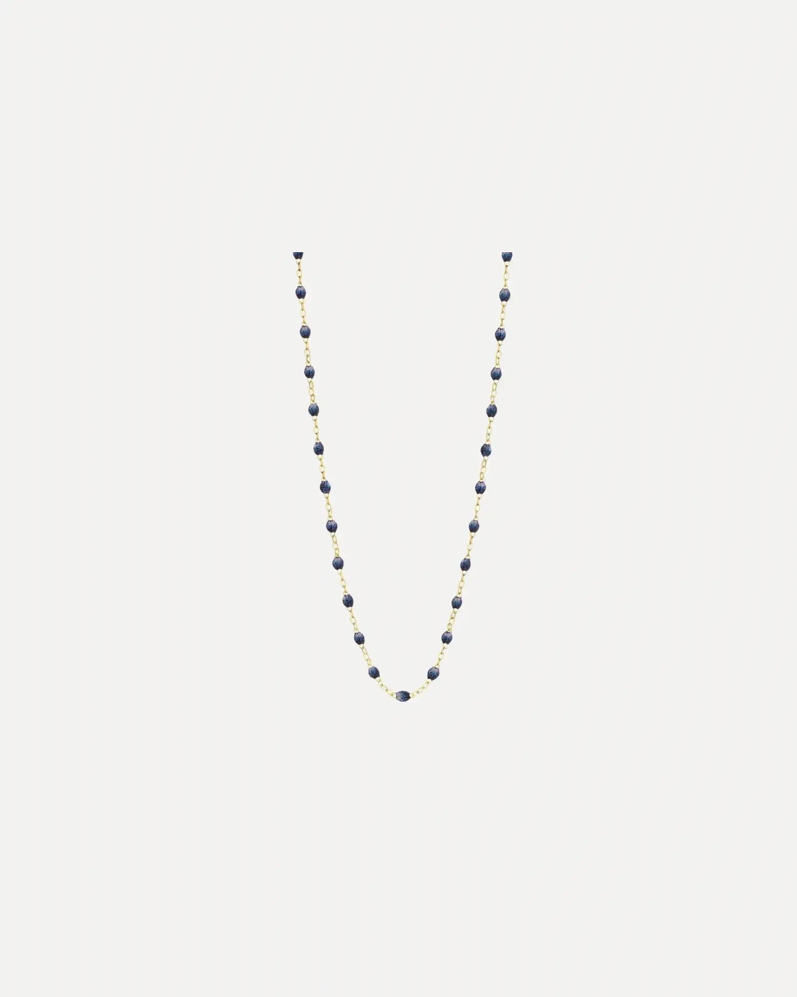 Classic Midnight resin necklace Classic Midnight resin necklace Gigi Clozeau Gigi Clozeau  Squash Blossom Vail