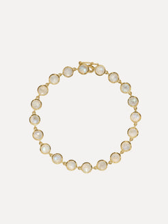 Classic Rainbow Moonstone Bracelet Classic Rainbow Moonstone Bracelet Irene Neuwirth Irene Neuwirth  Squash Blossom Vail