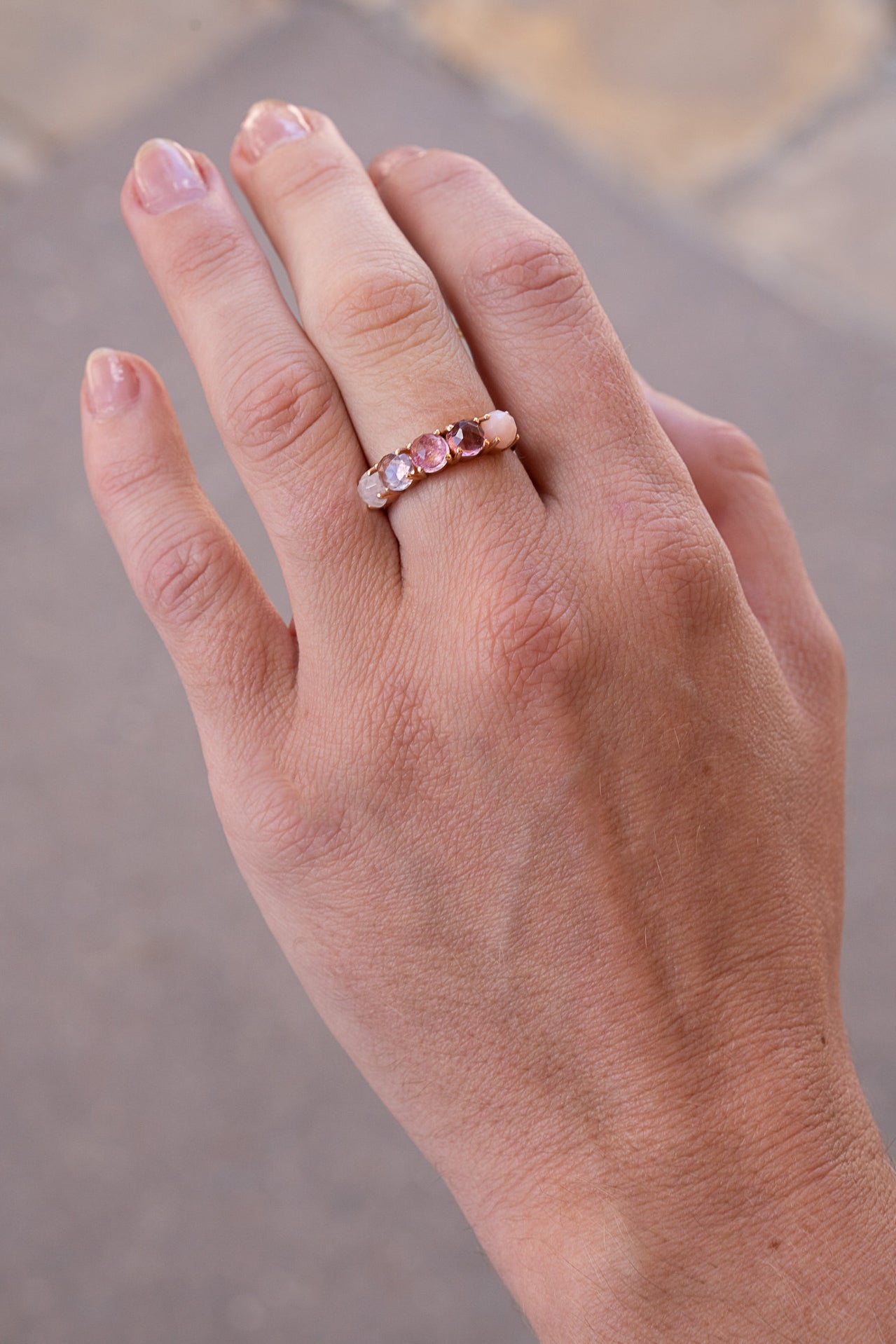 Classic Five Stone Ring Classic Five Stone Ring Irene Neuwirth Irene Neuwirth  