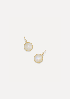 Classic Rainbow Moonstone Earrings Classic Rainbow Moonstone Earrings Irene Neuwirth Irene Neuwirth  Squash Blossom Vail