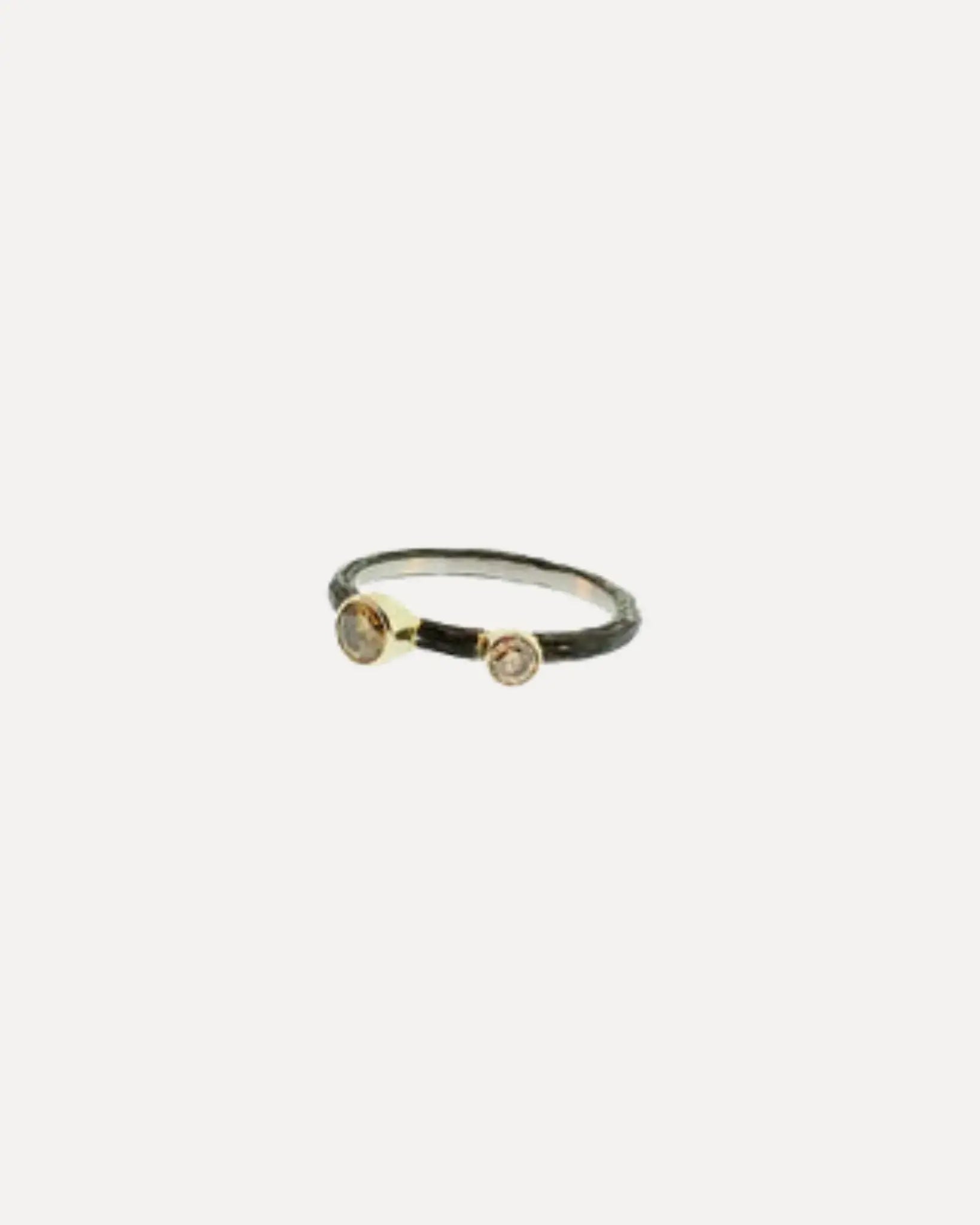 Cognac Diamond Ring Cognac Diamond Ring Sarah Graham Sarah Graham  Squash Blossom Vail