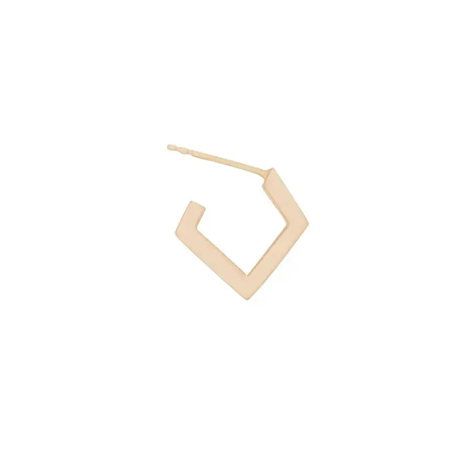 Colette Huggies Earrings - Squash Blossom Vail