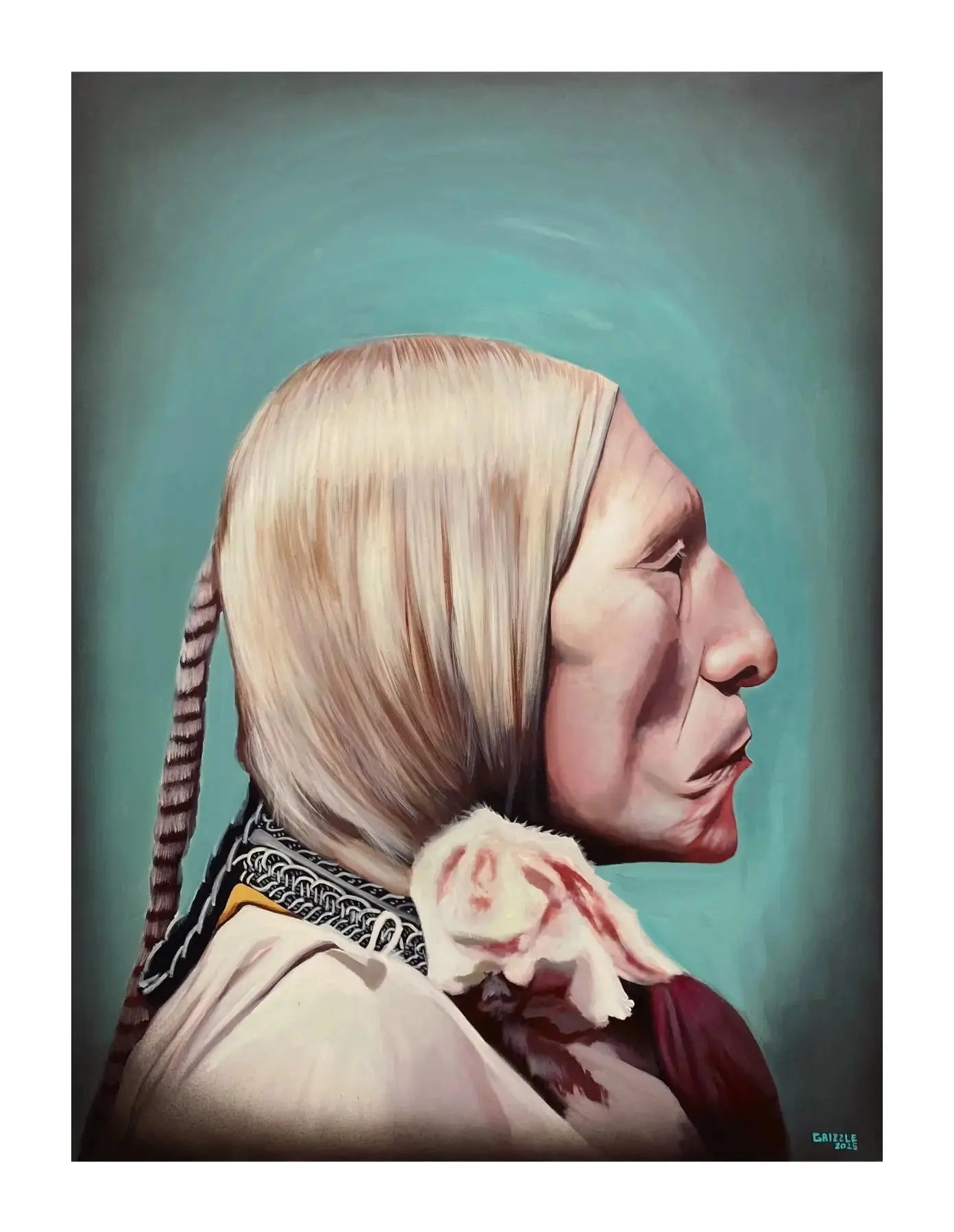 Comanche Painting Comanche Painting David Grizzle David Grizzle  Squash Blossom Vail