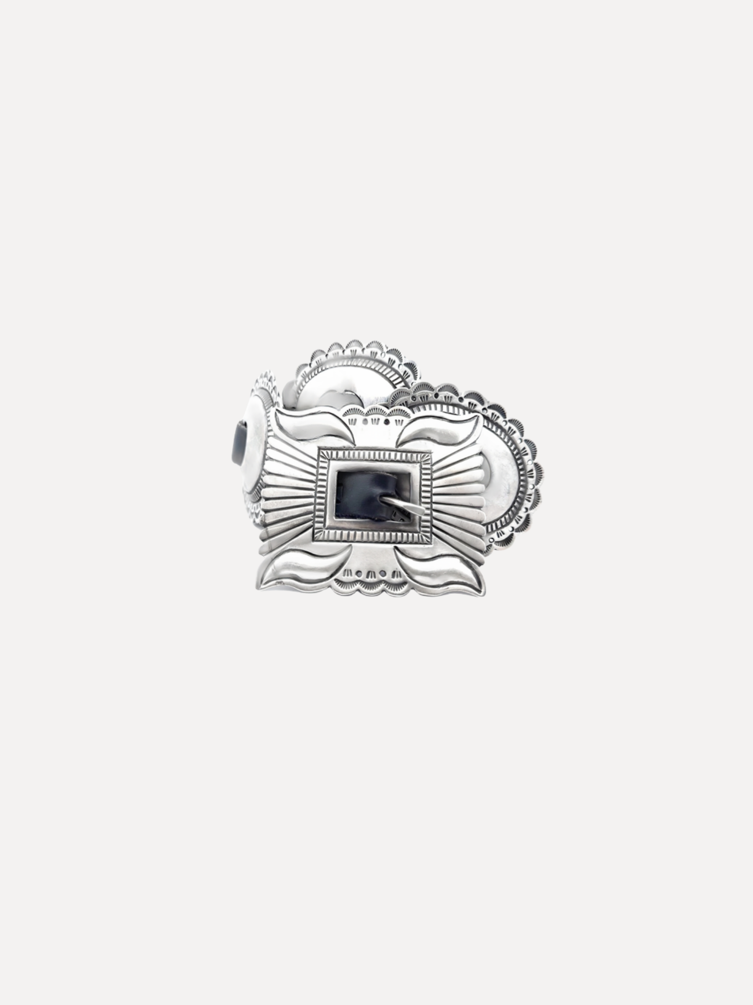 Sterling Silver Classic Concho Belt