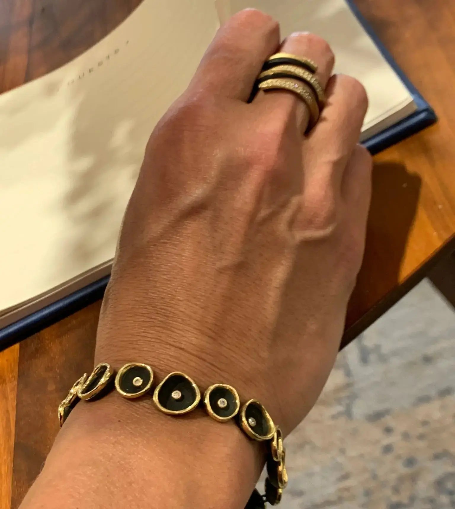 Confluence Bracelet Confluence Bracelet Sarah Graham Sarah Graham  Squash Blossom Vail