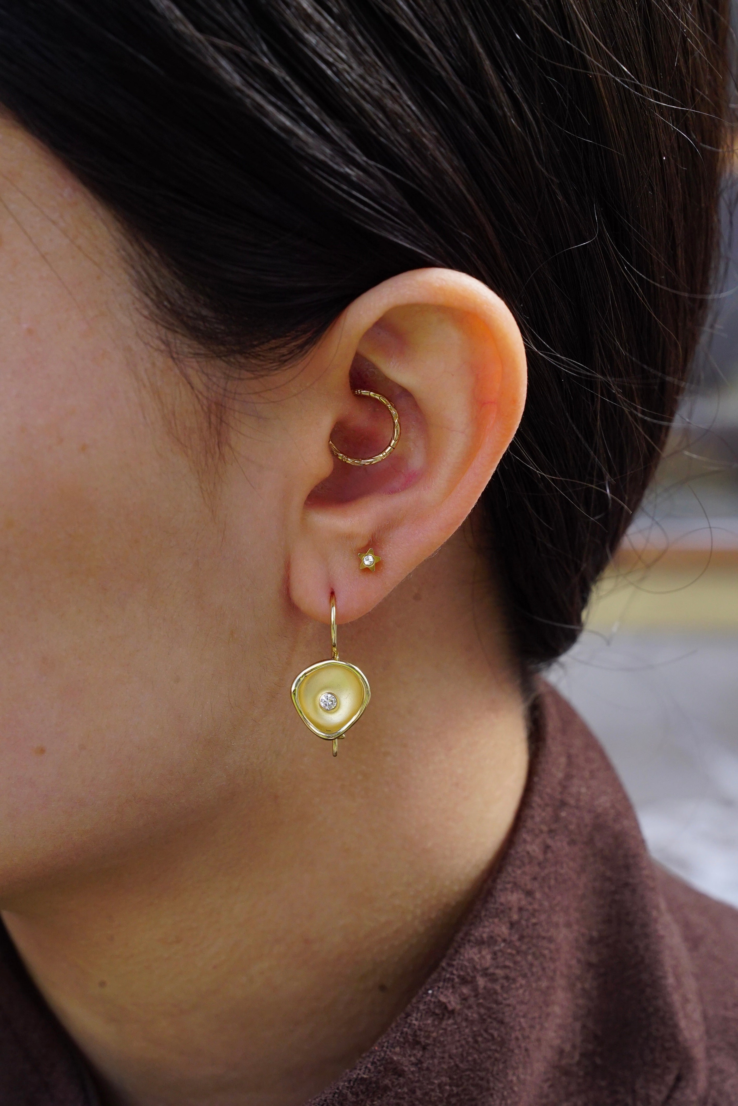 Confluence Cup Wires Earrings