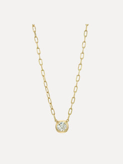 Cori Diamond Necklace Cori Diamond Necklace Single Stone Single Stone  Squash Blossom Vail
