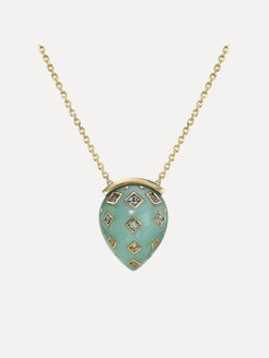 Cosmic Lagoon Necklace Cosmic Lagoon Necklace Meredith Young Meredith Young  Squash Blossom Vail
