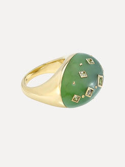 Cosmic Lagoon Ring Cosmic Lagoon Ring Meredith Young Meredith Young  Squash Blossom Vail