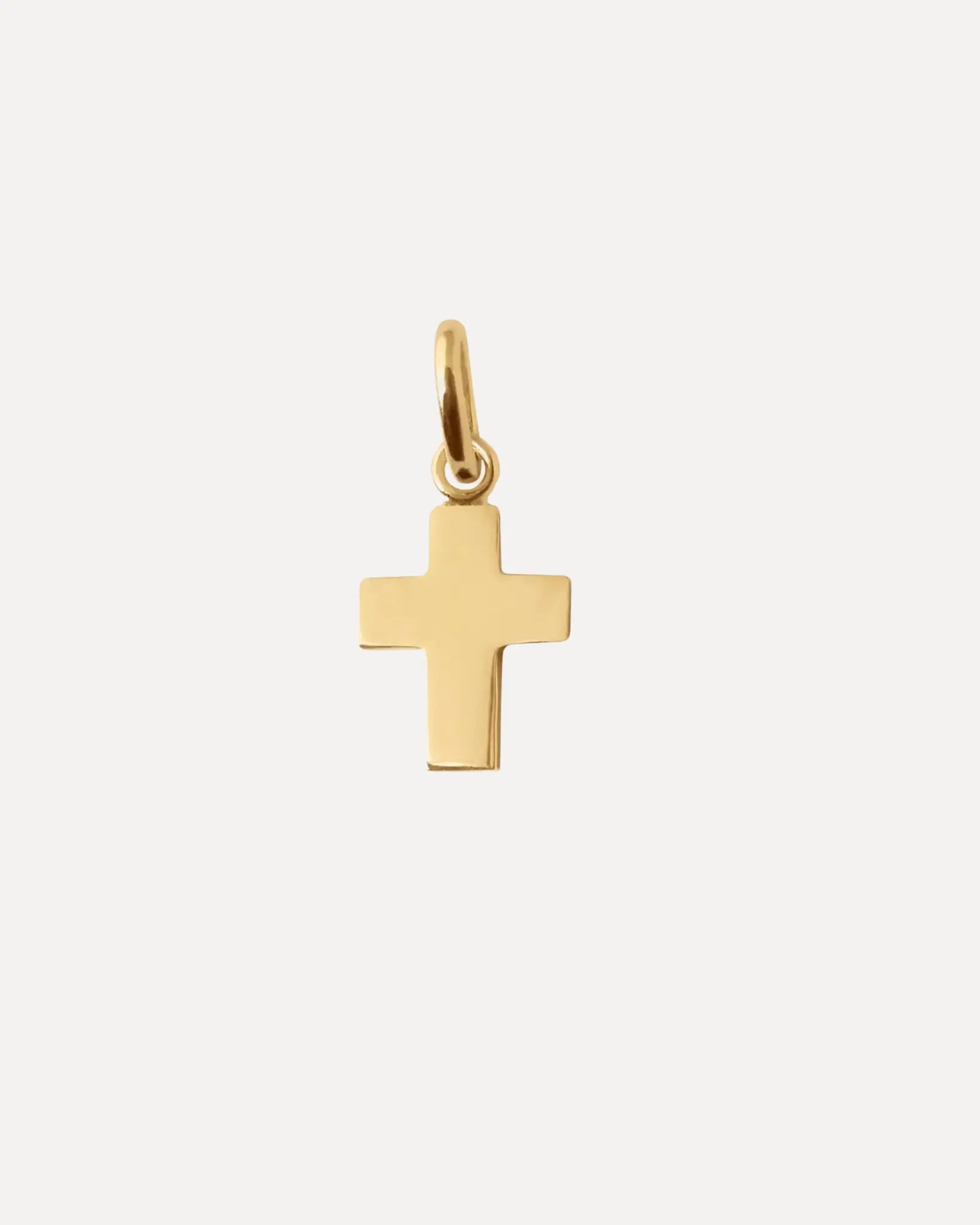 Cross Charm Yellow Gold Cross Charm Yellow Gold Gigi Clozeau Gigi Clozeau  Squash Blossom Vail