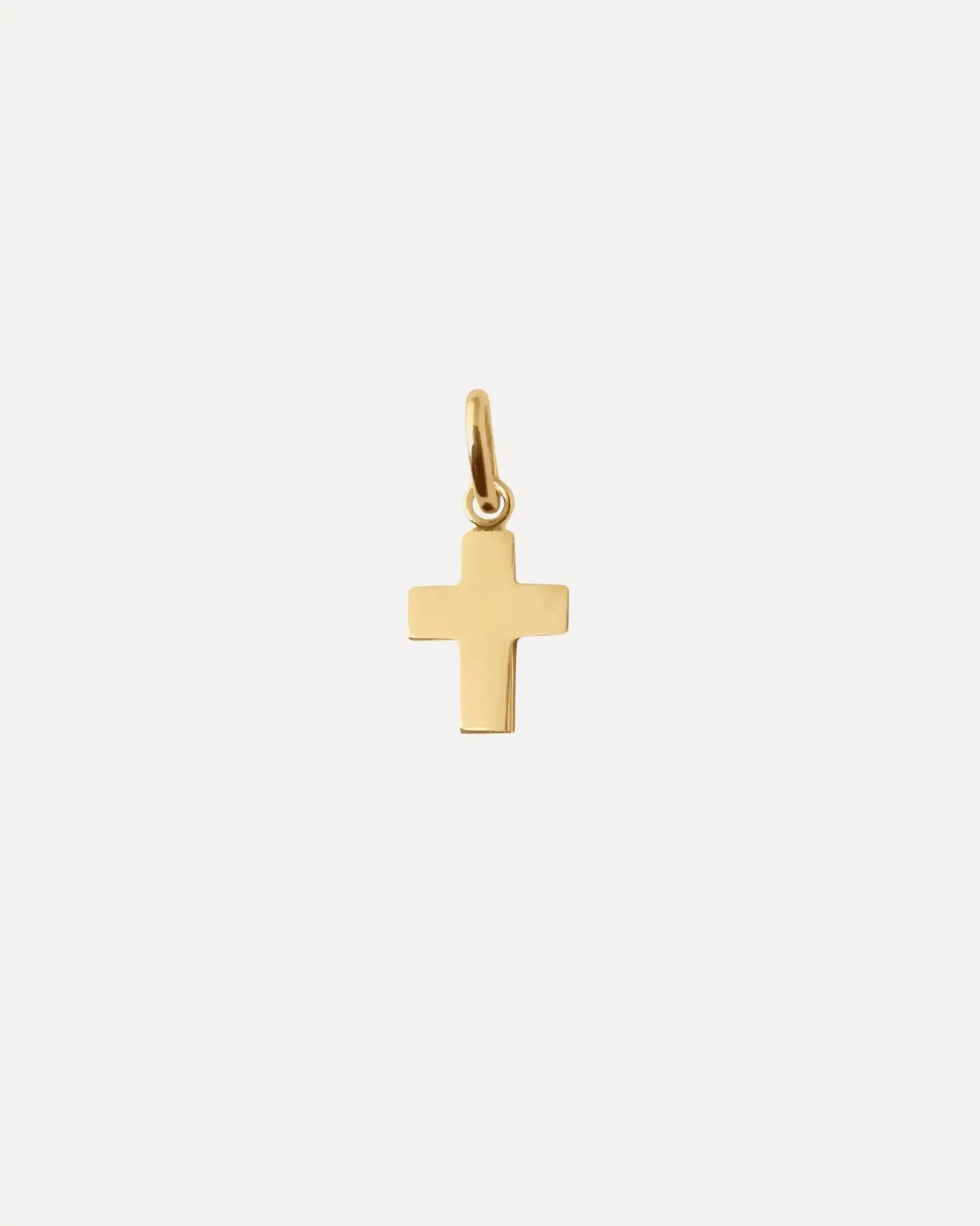 Cross Charm Yellow Gold Cross Charm Yellow Gold Gigi Clozeau Gigi Clozeau  Squash Blossom Vail