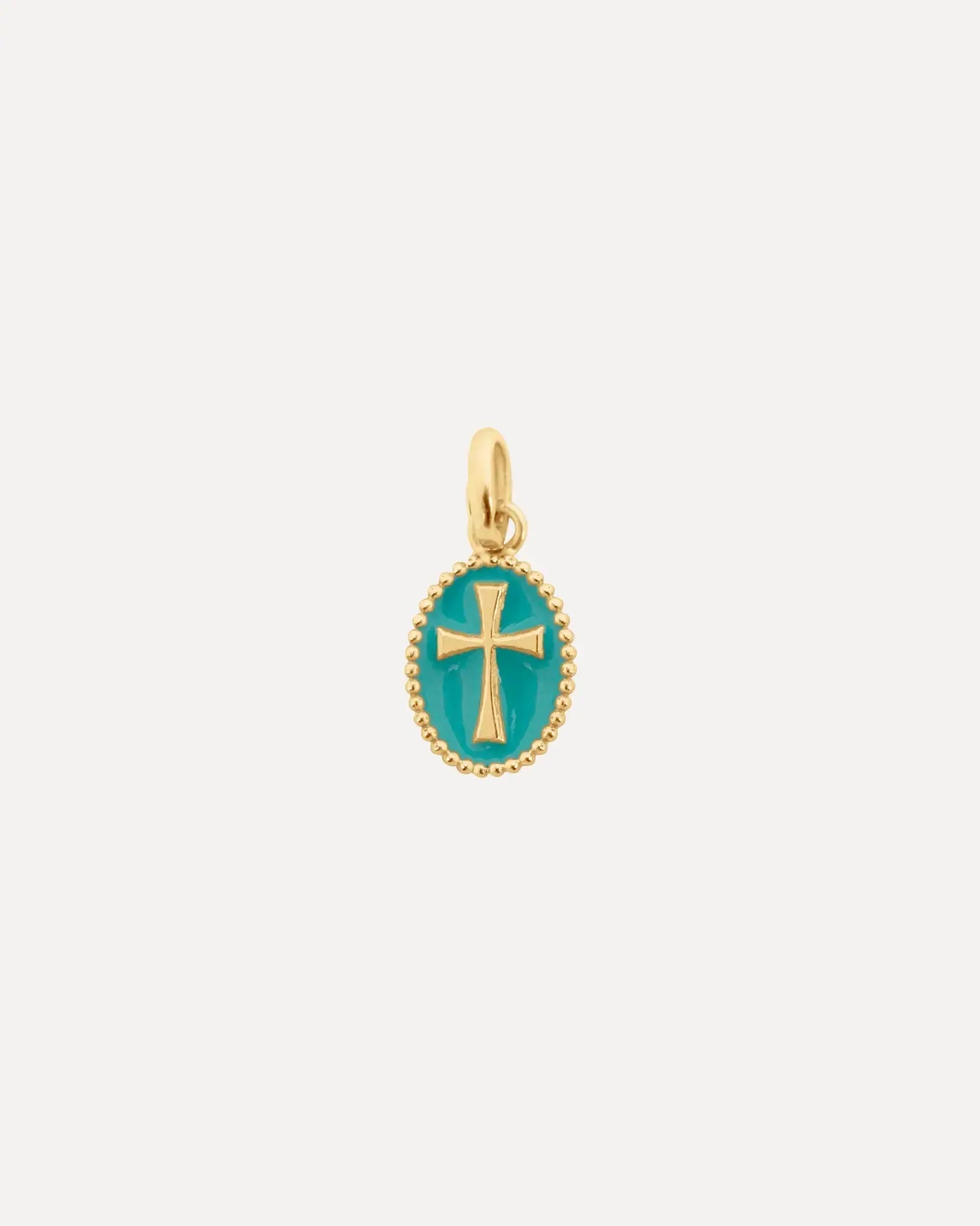 Cross Resin pendant Cross Resin pendant Gigi Clozeau Gigi Clozeau  Squash Blossom Vail