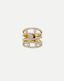 DIAMOND RIO CAGE RING DIAMOND RIO CAGE RING Graziela Gems Graziela Gems  Squash Blossom Vail