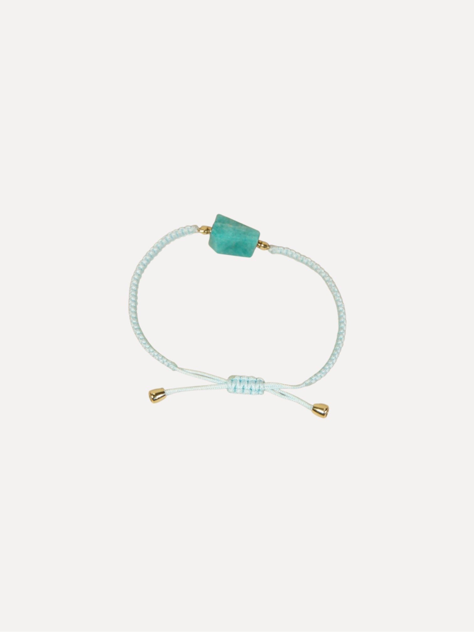 18K Macrame Bracelet Cord 13cm, Light Turq 18K Macrame Bracelet Cord 13cm, Light Turq Alex Sepkus Alex Sepkus  Squash Blossom Vail