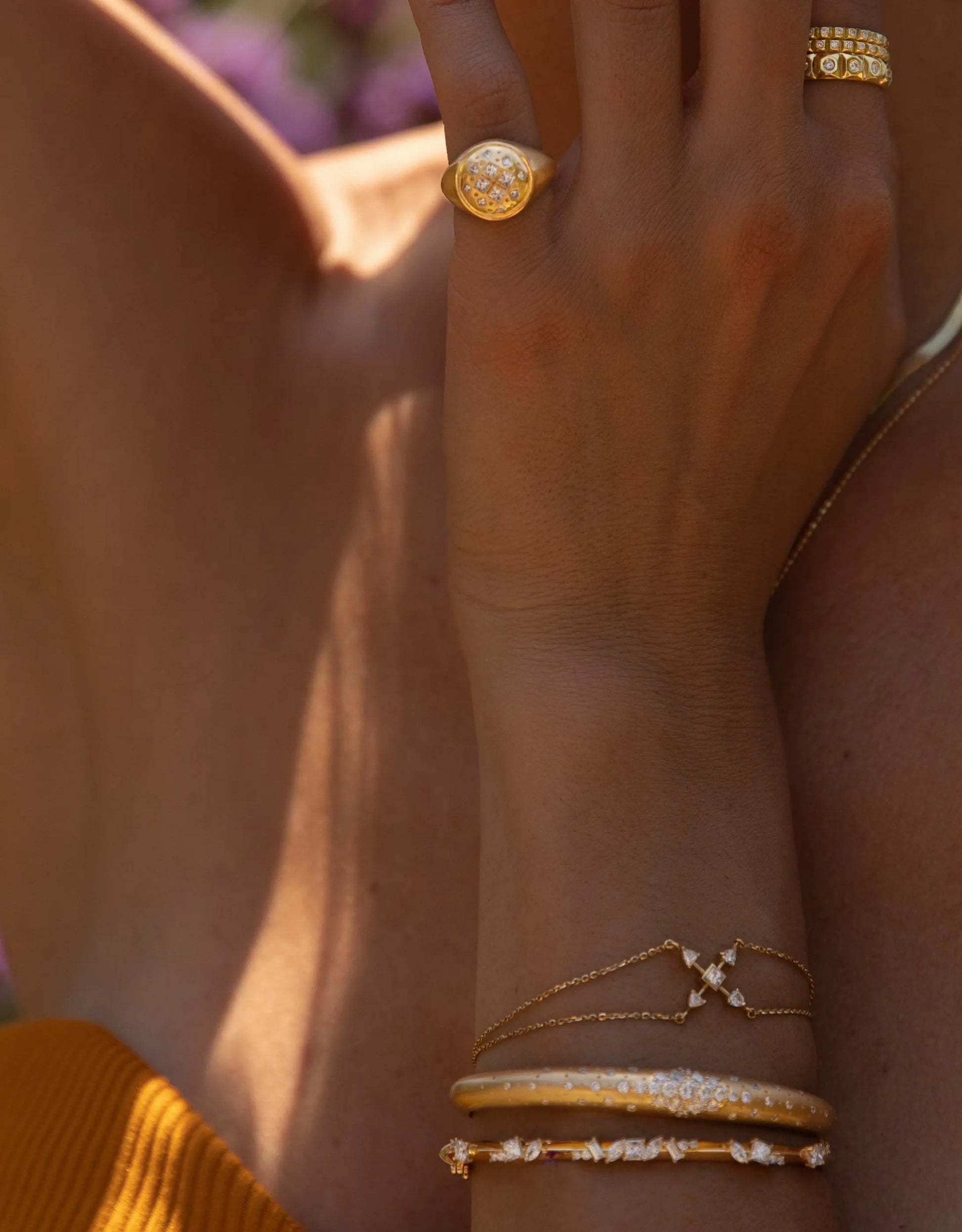 Dainty Pure Energy Bracelet Dainty Pure Energy Bracelet Meredith Young Meredith Young  Squash Blossom Vail