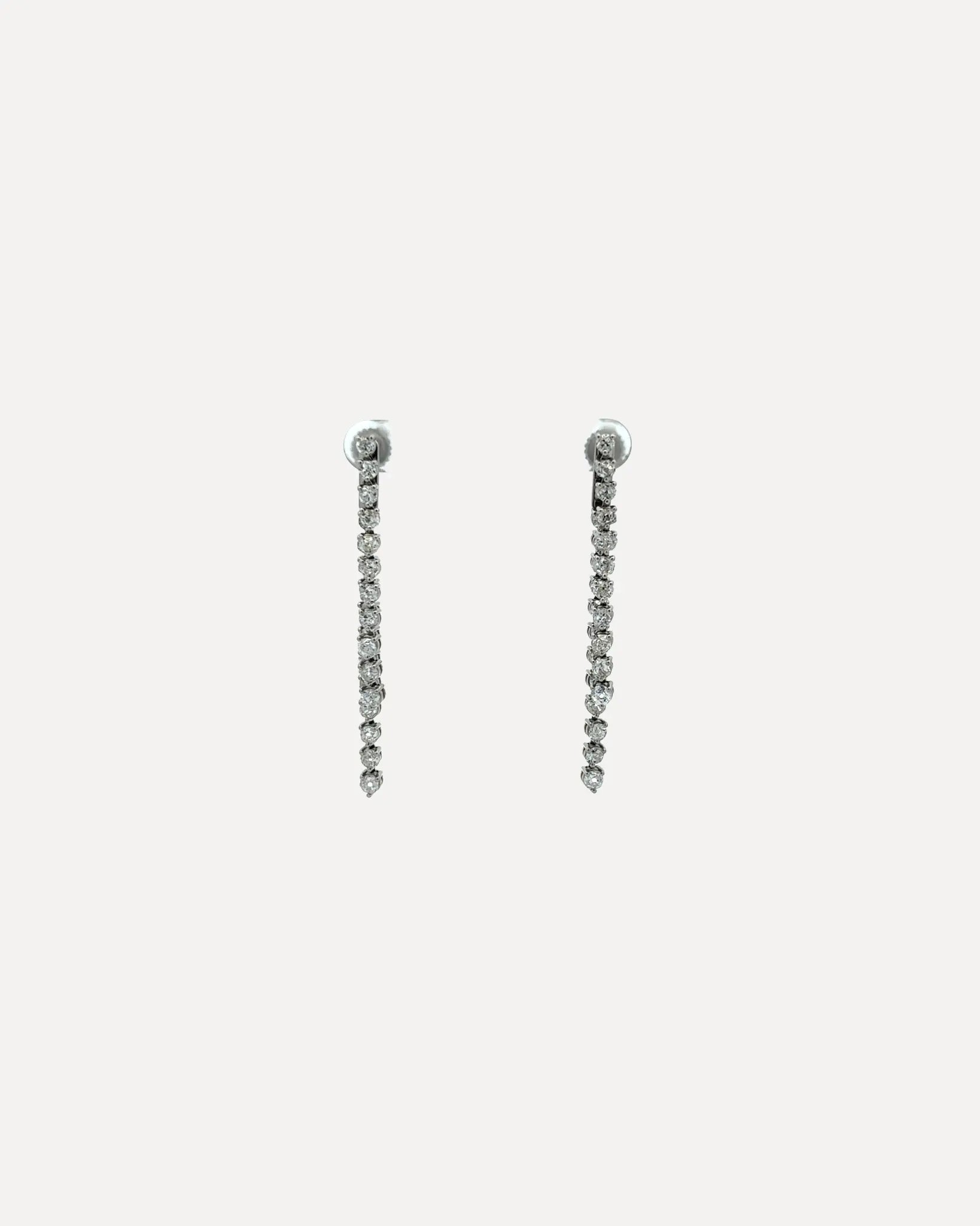 Diamond Dangle Earrings Diamond Dangle Earrings Vintage at the Squash Blossom Vintage at the Squash Blossom  Squash Blossom Vail