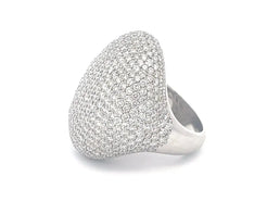 Diamond Dome Ring - Squash Blossom Vail