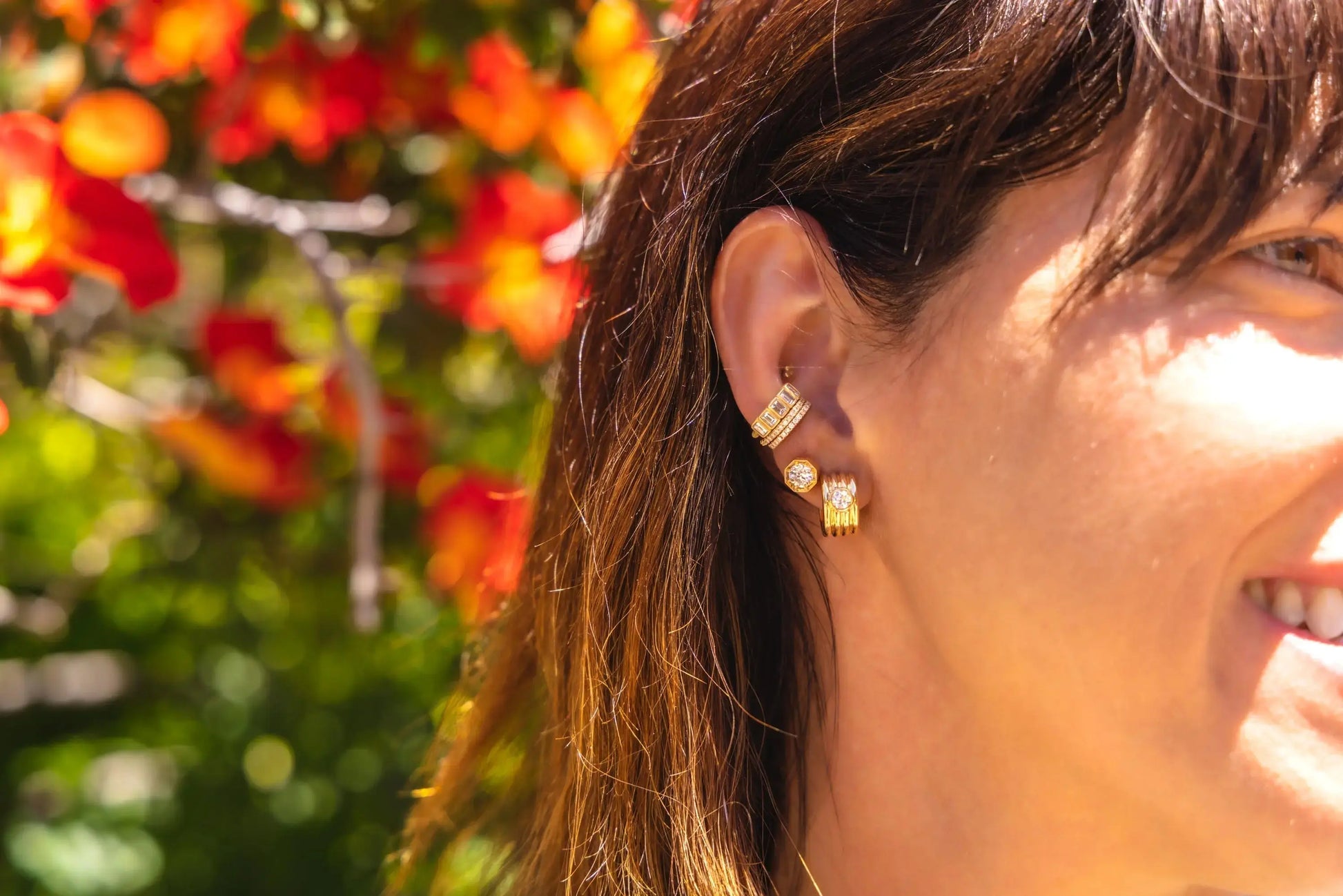 Single Stone Diamond Gemma Stud Earrings Single Stone