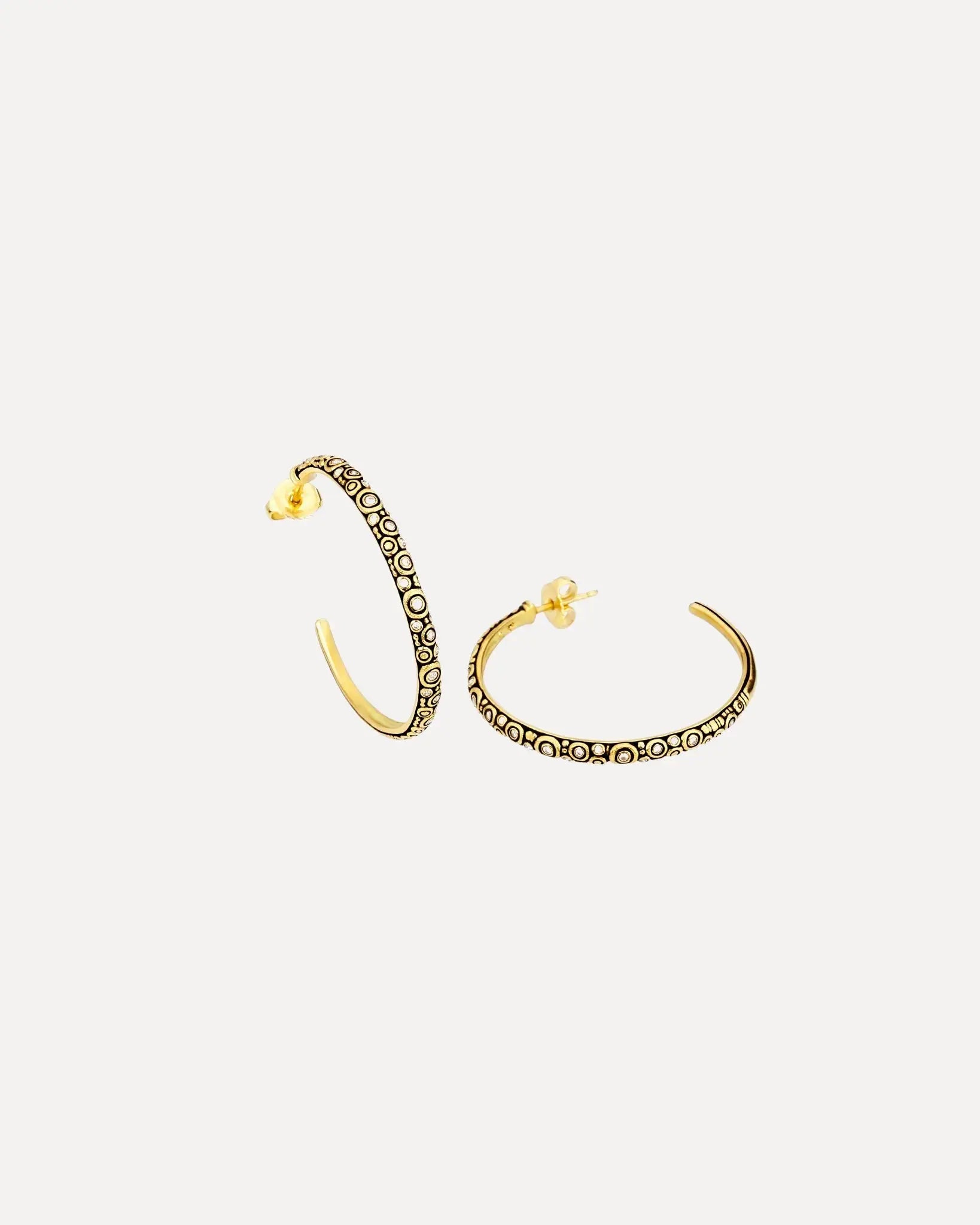 Diamond Hoop Earrings Diamond Hoop Earrings Alex Sepkus Alex Sepkus  Squash Blossom Vail