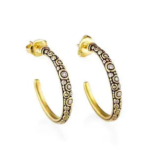 Diamond Hoop Earrings Diamond Hoop Earrings Alex Sepkus Alex Sepkus  Squash Blossom Vail