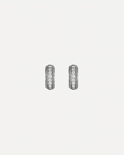 Diamond Huggie Earrings Diamond Huggie Earrings Penny Preville Penny Preville  Squash Blossom Vail