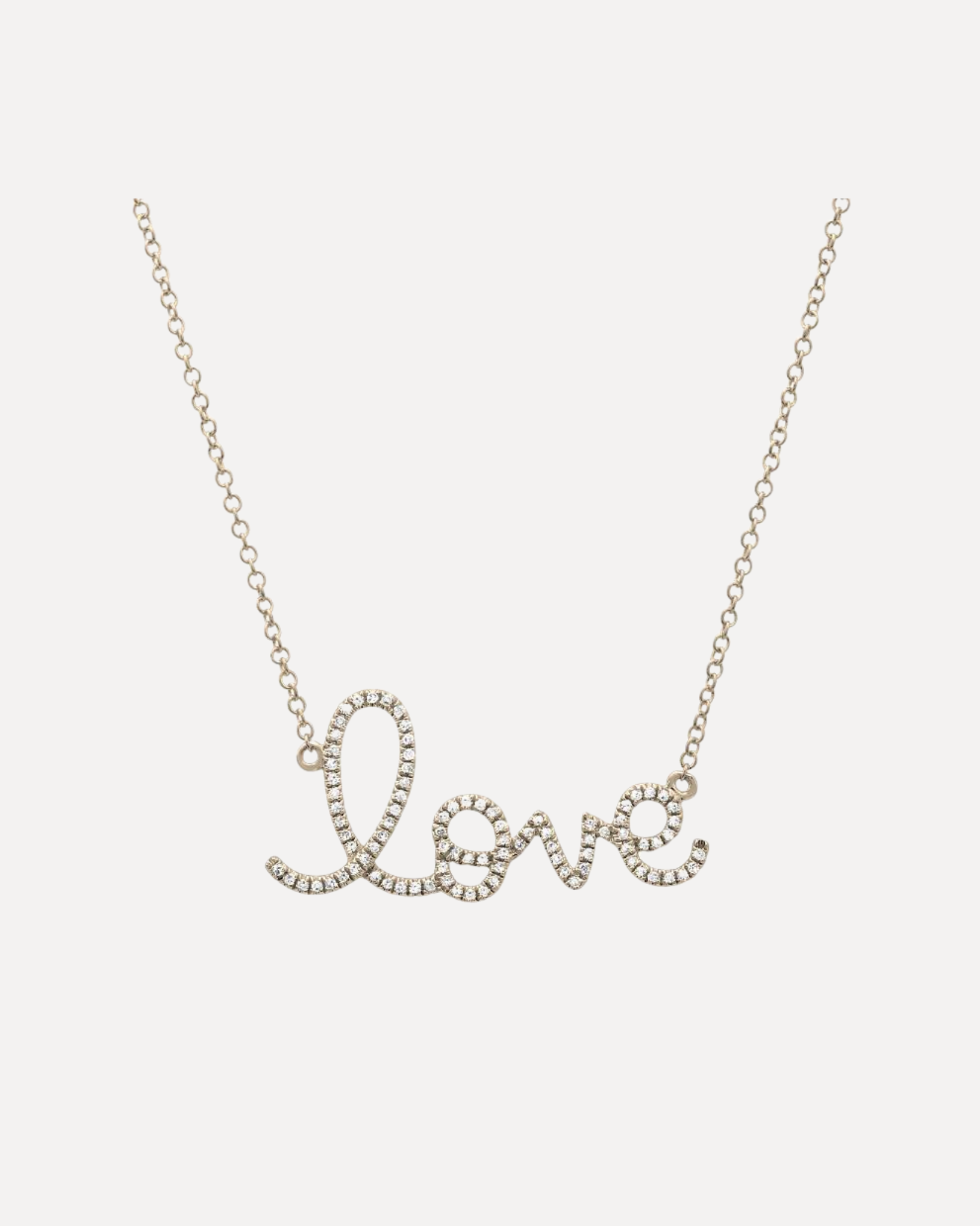 Diamond Love Necklace