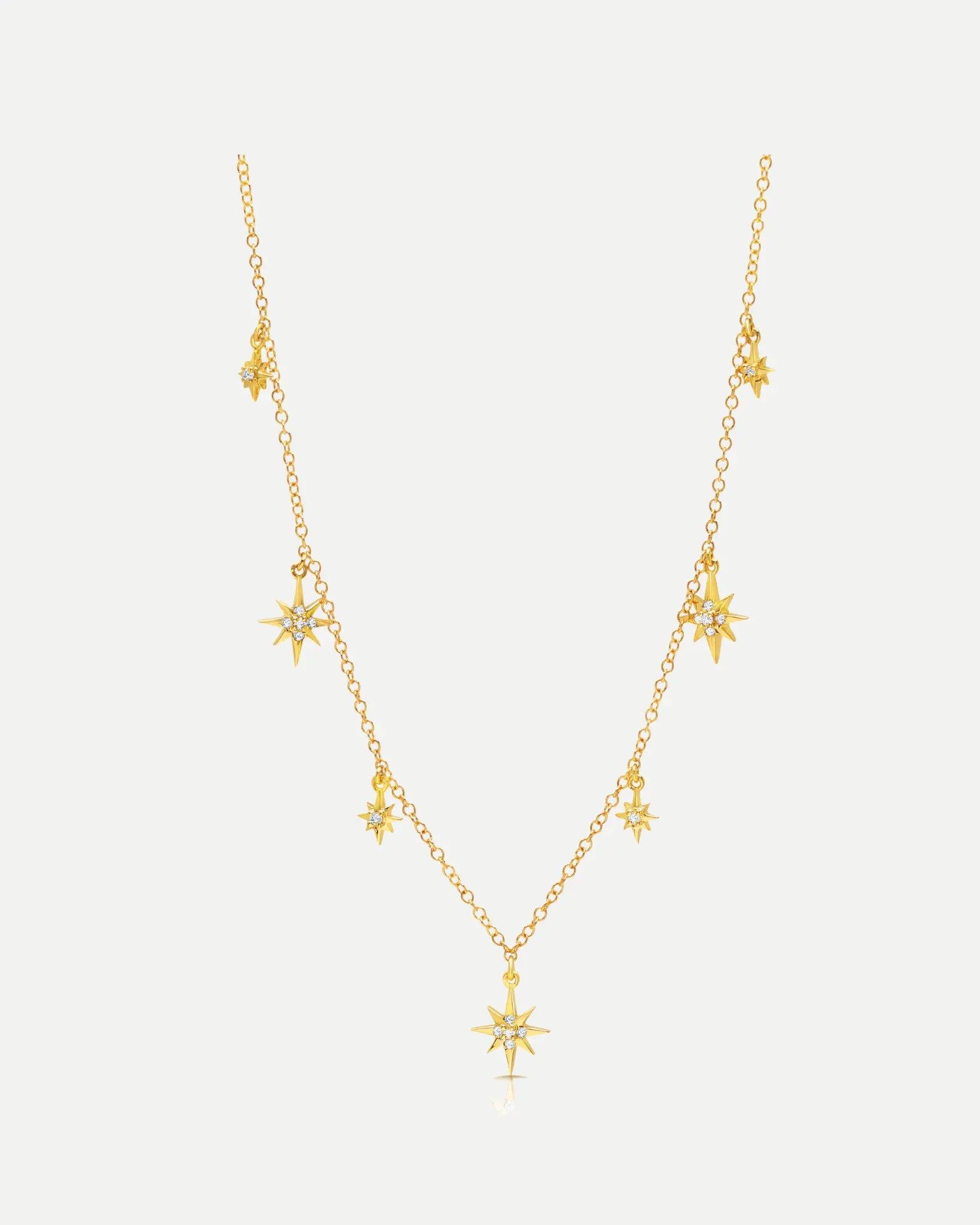 Diamond Starburst Adjustable Necklace Diamond Starburst Adjustable Necklace Graziela Gems Graziela Gems  Squash Blossom Vail