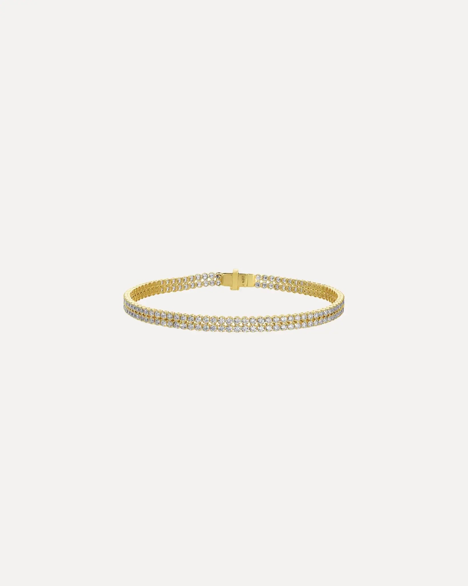 Diamond Two Row Diamond Tennis Bracelet Diamond Two Row Diamond Tennis Bracelet Squash Blossom Collection Squash Blossom Collection Default-Title Squash Blossom Vail