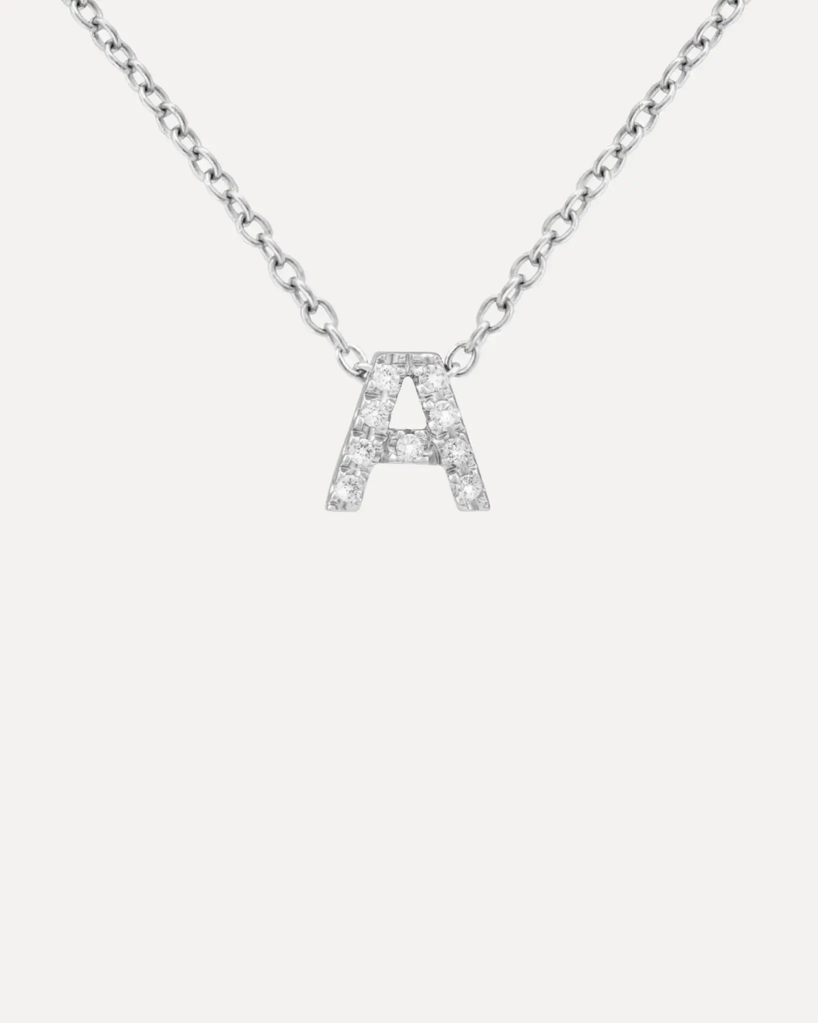 Diamond "Letter" Pendant Necklace Diamond "Letter" Pendant Necklace Squash Blossom Collection Squash Blossom Collection  Squash Blossom Vail