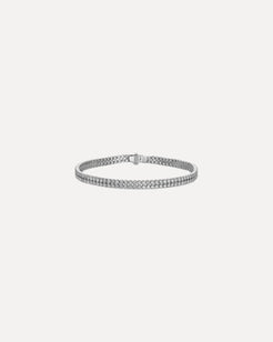 Diamond two row tennis bracelet Diamond two row tennis bracelet Squash Blossom Collection Squash Blossom Collection Default-Title Squash Blossom Vail