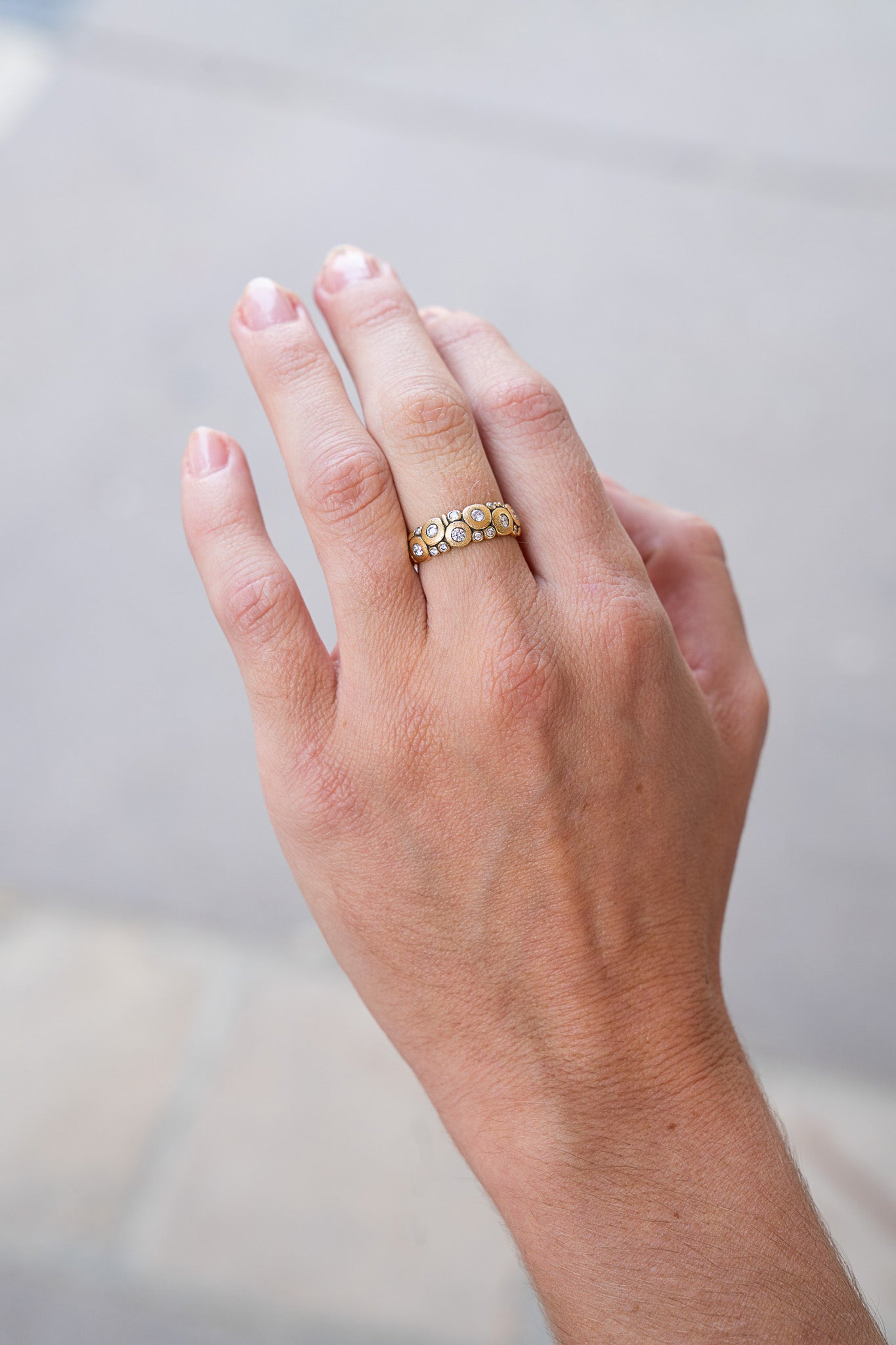 Alex Sepkus Diamond Candy Dome Ring