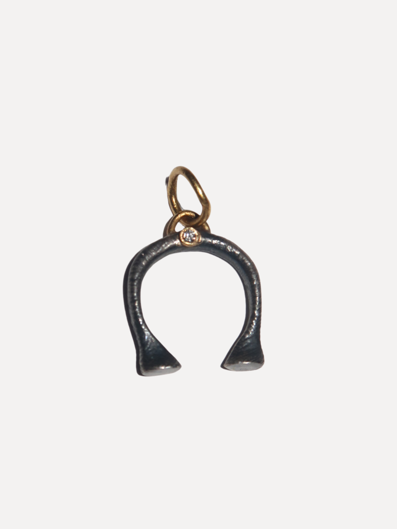 Diamond Horseshoe Pendant