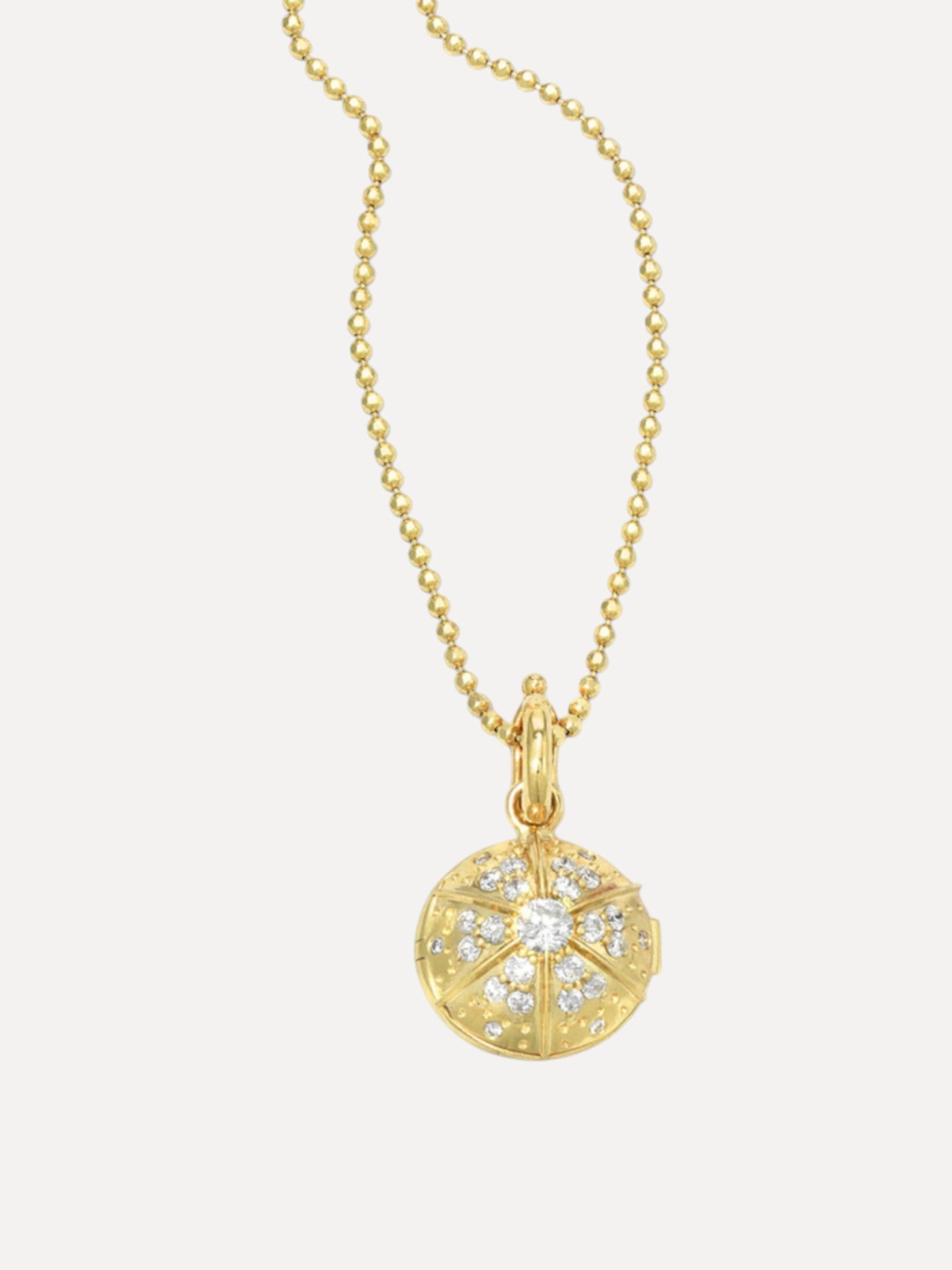 Diamond Locket Necklace